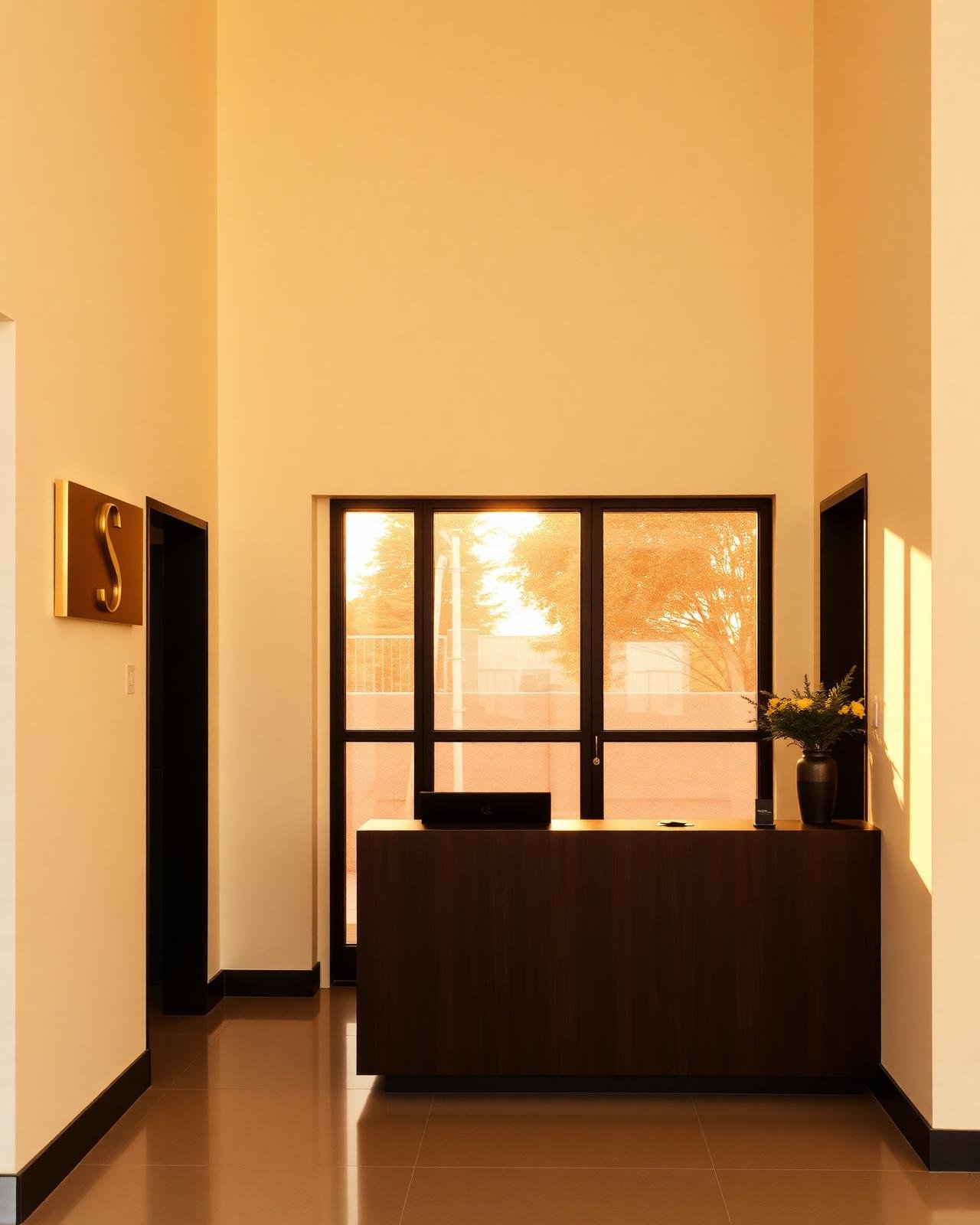 Recepção do escritório Stathera em Sorocaba